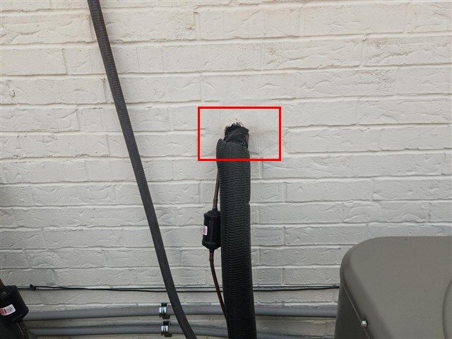 Refrigerant-line hoods needed at condensers
