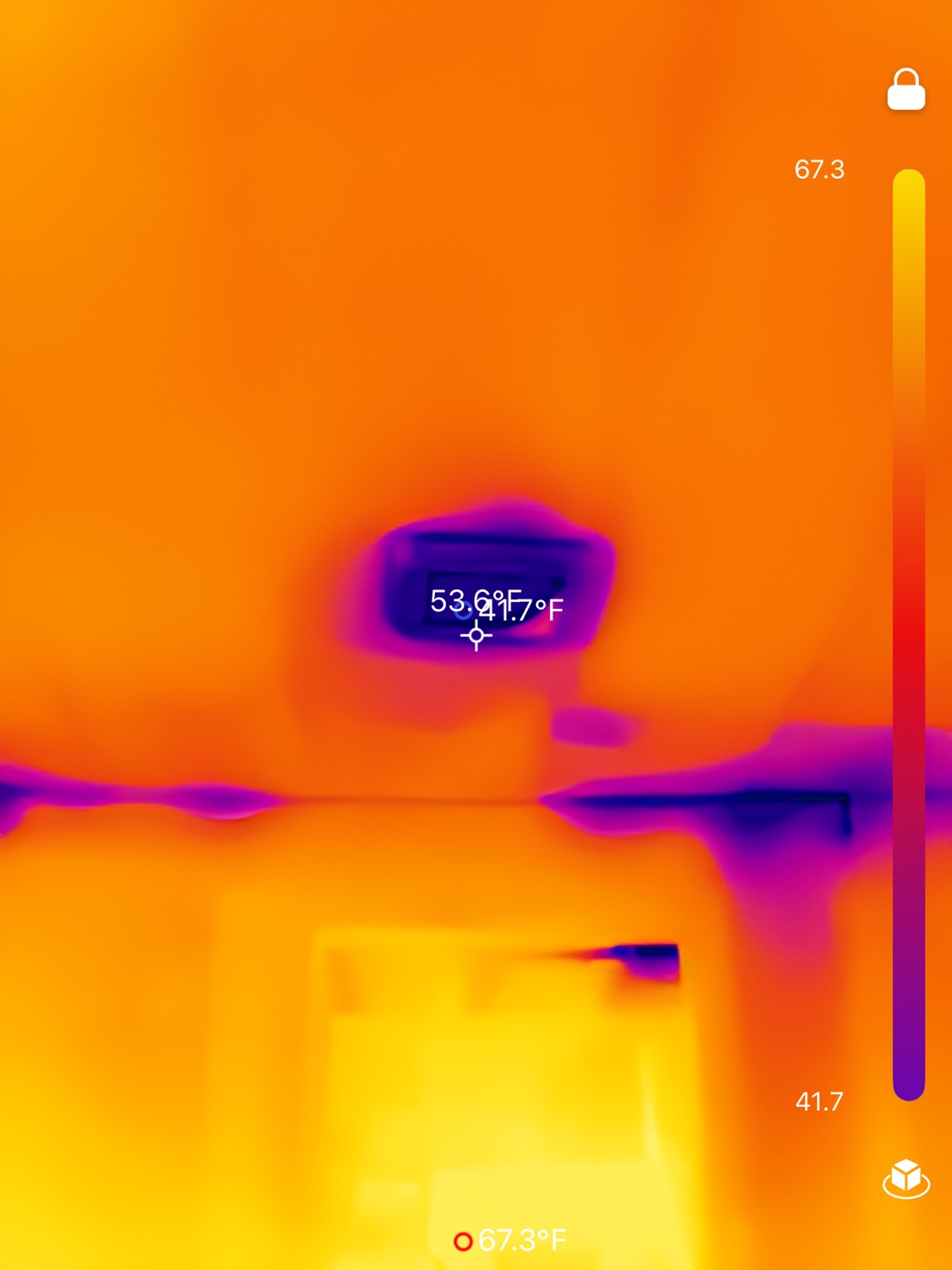 Thermal scan of the thermal envelope